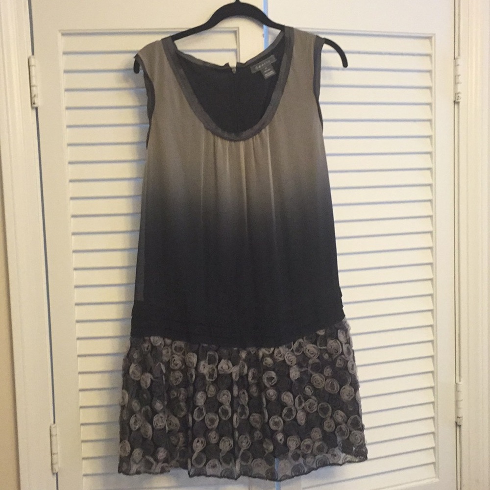 Grey Ombre Tunic/Mini Dress